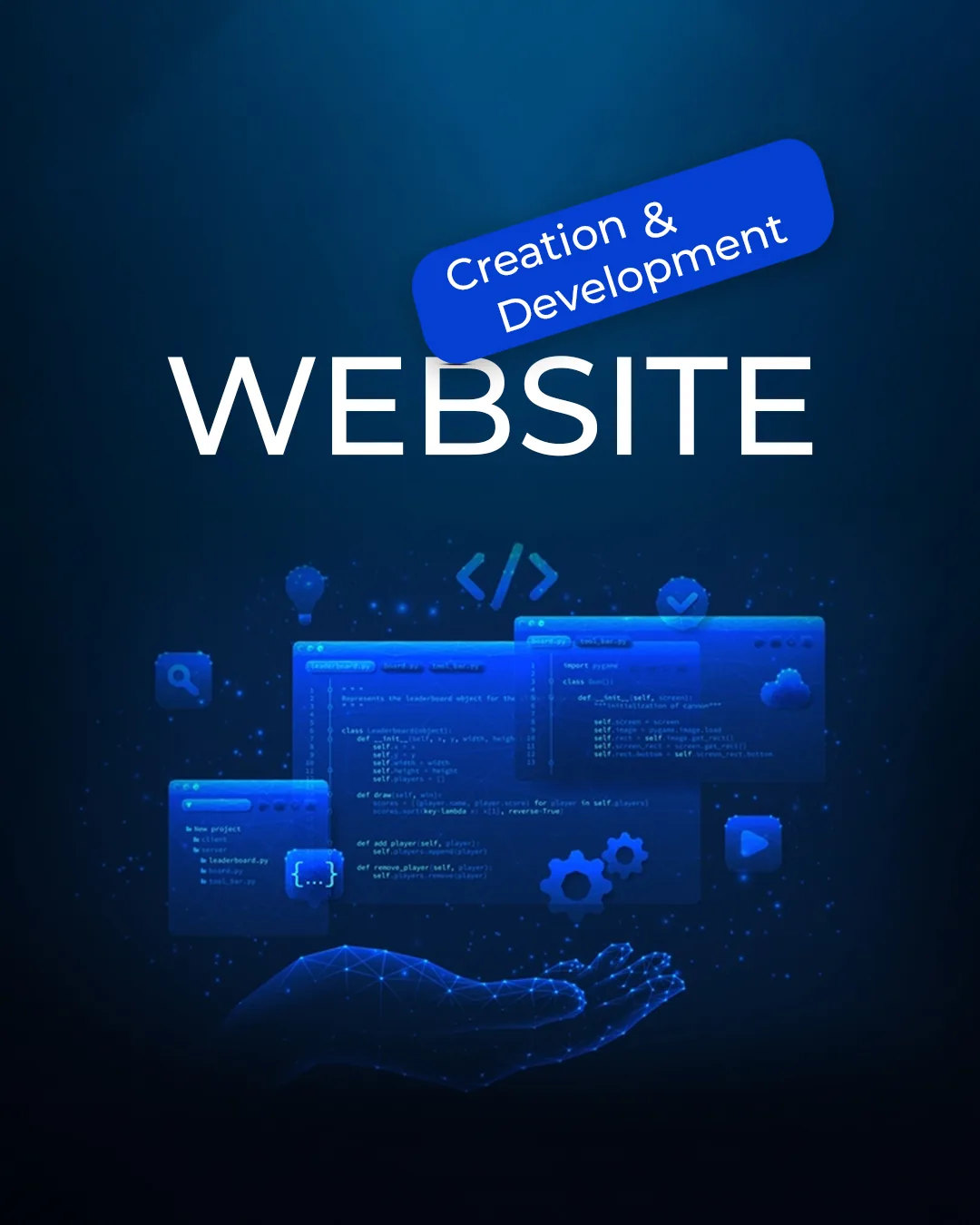 Blunet website creation and development services